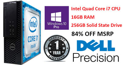 Dell Precision T1700 SFF i7 Windows 10 Workstation