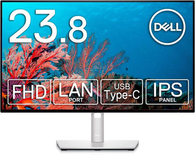 Dell UltraSharp U2422HE 24" Full HD LED LCD Monitor HDMI Display Port